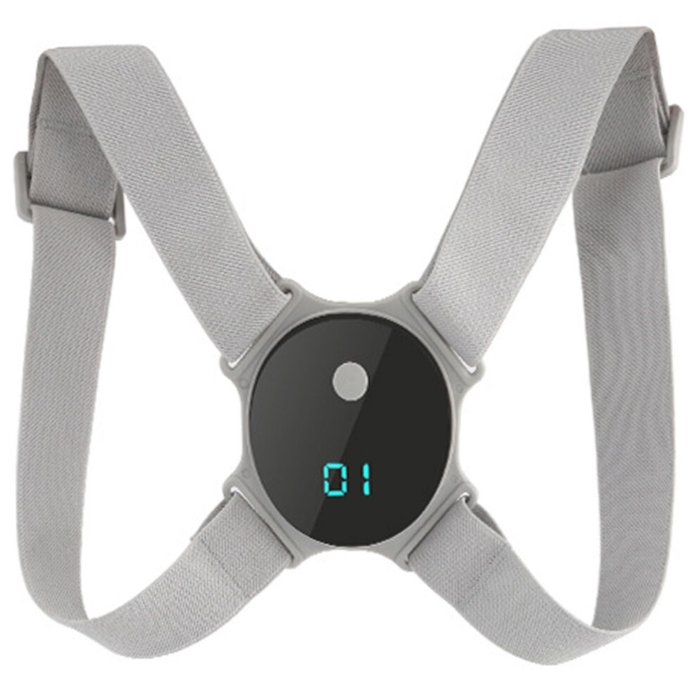 Back Brace Posture Corrector Adjustable Soft Back Straightener For Kids And Adults Smart Sensor Vibration Reminder