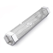 Smoking Tube Stainless Steel 31 cm for BBQ Gas Charcoal Grills Aromatic Smoke Flavor Meat Style B