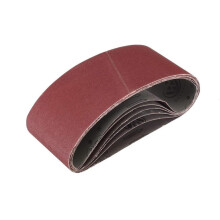 Carbide Sanding Belts 12Piece 915x100mm Set Red Aluminum Oxide Abrasive For Metal Angle Grinder 120 Grit