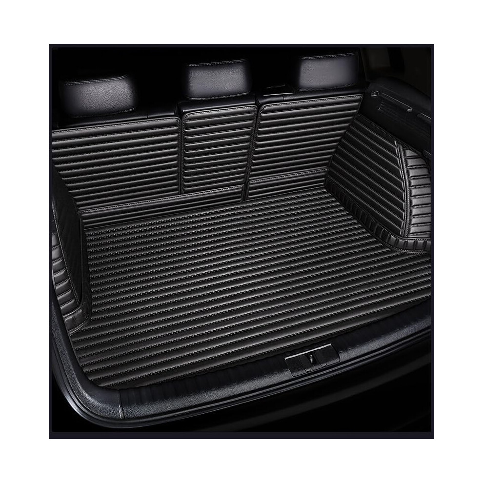 Trunk Mat For Audi A5 20172025 Custom 3D Fit Leather Boot Liner Full Protection Antislip Black/Beige 9382693240606