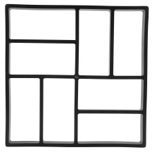 Concrete Stepping Stone Molds 15.75x15.75in Reusable Paver Molds Geometric DIY Walkway Patio