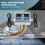 Digital Temperature Controller Dual Display Wide Range 50C to 110C Dual Relay 12V Multi Power 3