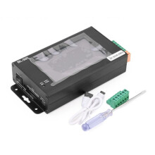 BL321 DMX512 Adressskrivare för Scenlampa, UCS512 Ljusadressskrivare, med Inbyggt Batteri, Stöd för Powerbank