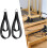 Pilates Double Loop Straps 2 Pack for Reformer Comfortable Grip DRing Straps Silver Rings Improve Dexterity 2