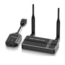 5G 4K 1080P 50M Trådlös -Kompatibel VGA-Videosändare Mottagare Extender Display Adapter Dongel för Telefon TV PC
