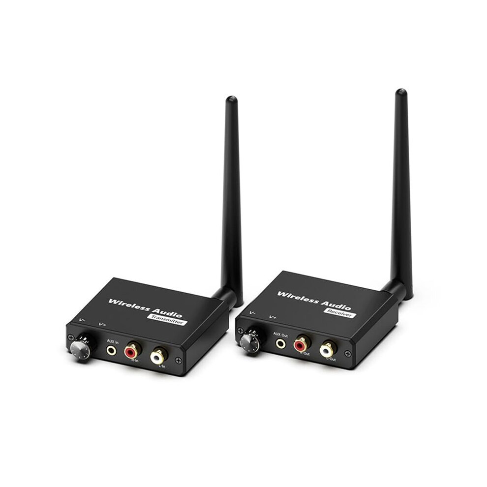 Wireless Audio Transmitter And Receiver, 2.4Ghz Wireless Hi-Fi Audio Adapter Kit, 160Ft/50M Distance Transmission 6032029557016