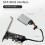 PCIE3.0X4 to U2 Adapter SFF8639 Interface U2 Solid-State Drive Adapter Board 5