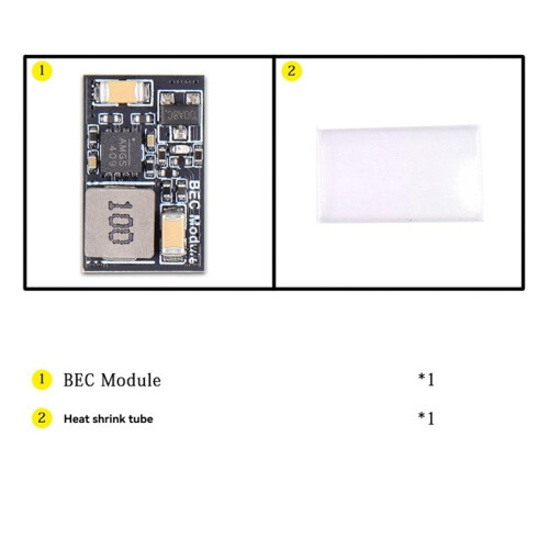 Module COB 5 V 10 V 12 V BEC avec Interrupteur de Commande pour Drone de Course RC FPV Strange 25/35 COB Light. 2