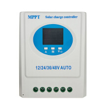 120A MPPT Solarladeregler 12V 24V 36V 48V Dual USB mit LCD-Display für Blei-Säure-Lithium-Batterie Solarpanel A