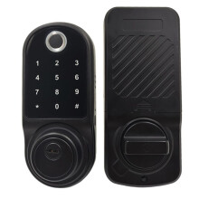 Slimme Deurvergrendeling Kan Worden Bediend met Vingerafdruksensor, Externe Intercom-App, Slim Deurvergrendeling
