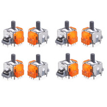8 Stück für PS5-Controller TMR Elektromagnetischer Joystick Gamepad Thumb Stick 3D Analogsensor Ersatz Reparaturzubehör