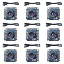 9 Stuks 100 Graden Camera Module 1MP OV9732 1280x720 USB Gratis Driver Handmatige Focus met 0,6 Meter Kabel voor WinXP/7/8/10