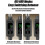 Sistema Microfono Wireless 2.4G Adattatore Convertitore Microfono XLR Trasmettitore Automatico UHF per Microfono Dinamico Cablato 48v 10