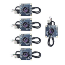 5 Stuks 100 Graden Cameramodule 1MP OV9732 1280x720 USB Gratis Driver Handmatige Focus met 1 Meter USB-Kabel voor WinXP/7/8
