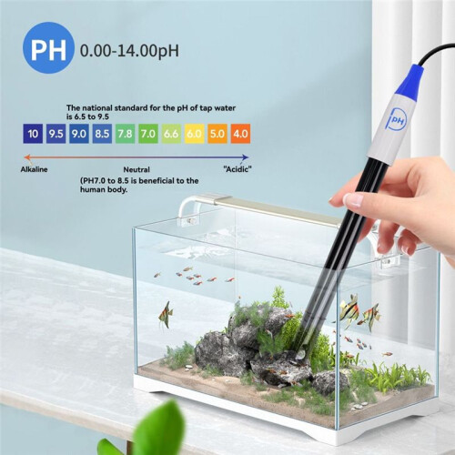 PH Sensor Replacement Probe Composite Electrode PH Water Quality Electrode Tester for Laboratory Aquarium Hydroponics 1