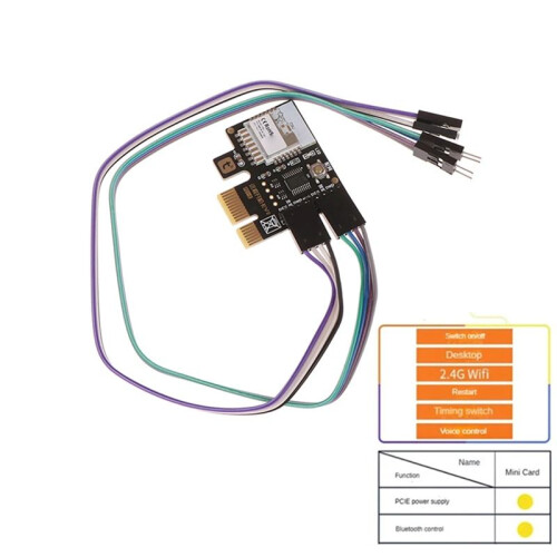 Remote Boot Startup Card for A3 Tuya Wifi PC Power  Desktop Computer Telecommuting PCIE  Card 1