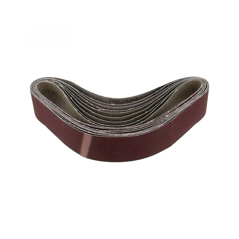 Sander Belt 7Pcs Aluminum Oxide Sanding Belts 50X686mm 120/240/320/400/600/800/1000 Grits For Wood 9187378424926