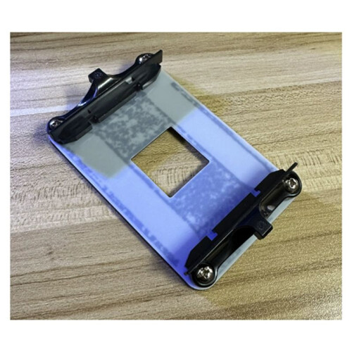 Backplane Back CPU Heatsink Bracket CPU Fan Cooling Mounting Sheet Plate for AM4  Socket 2
