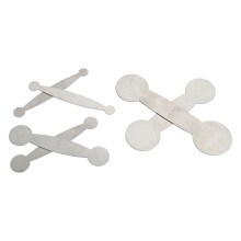 Kit de 6 anneaux de nivellement en métal pour clarinette, outils de réparation, argent, pour instruments à vent