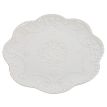 Decorative Plate Large Dinner Plate Square 26.50 X 26.50 X 2.50 Cm BreakResistant Easy To Clean Steak Plate
