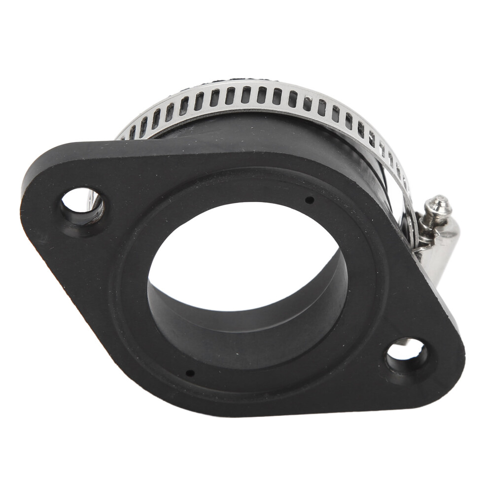 Motorcycle Carburetor Adapter Rubber Intake 60Â33Mm For Keihin Oko Black 8401375664415