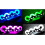 Inline Skates Replacement Wheels 60mm Blue LightUp Wheels Bearings 8 Pack Compatible With Inline Skates 4