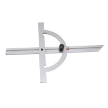 Protrattore professionale in acciaio al carbonio per lavorazione del legno, 150x300mm, facile da leggere