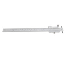 Vilebrequin en acier inoxydable durable 0–200 mm, calibres parallèle à crosses de marquage