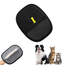Magnetic Glove Antistatic DoubleSided Pet Hair Removal For Clothes Sofas Carpets Car Interiors