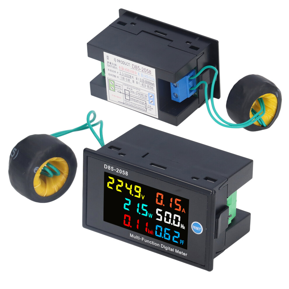 Memory Function Power Monitor Lcd Tester For Ac 40Â300V Systems 6921375671623