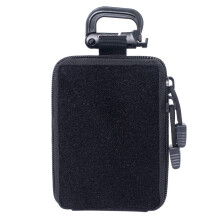 Tactical EDC Pouch Medical Organizer Bag Small Black Range Bag for Outdoor Hunting and Survival Gear