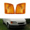 Car Front Left Right Side Corner Light Turn Signal Indicator Light Lamp for  Transit MK4 MK5 1991-2000 2