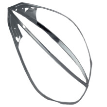 Exterior ABS Chrome Front Light Lamp Cover Headlight Covers Car Accessories for Tucson IX35 2010 2011 2012 2013 2014