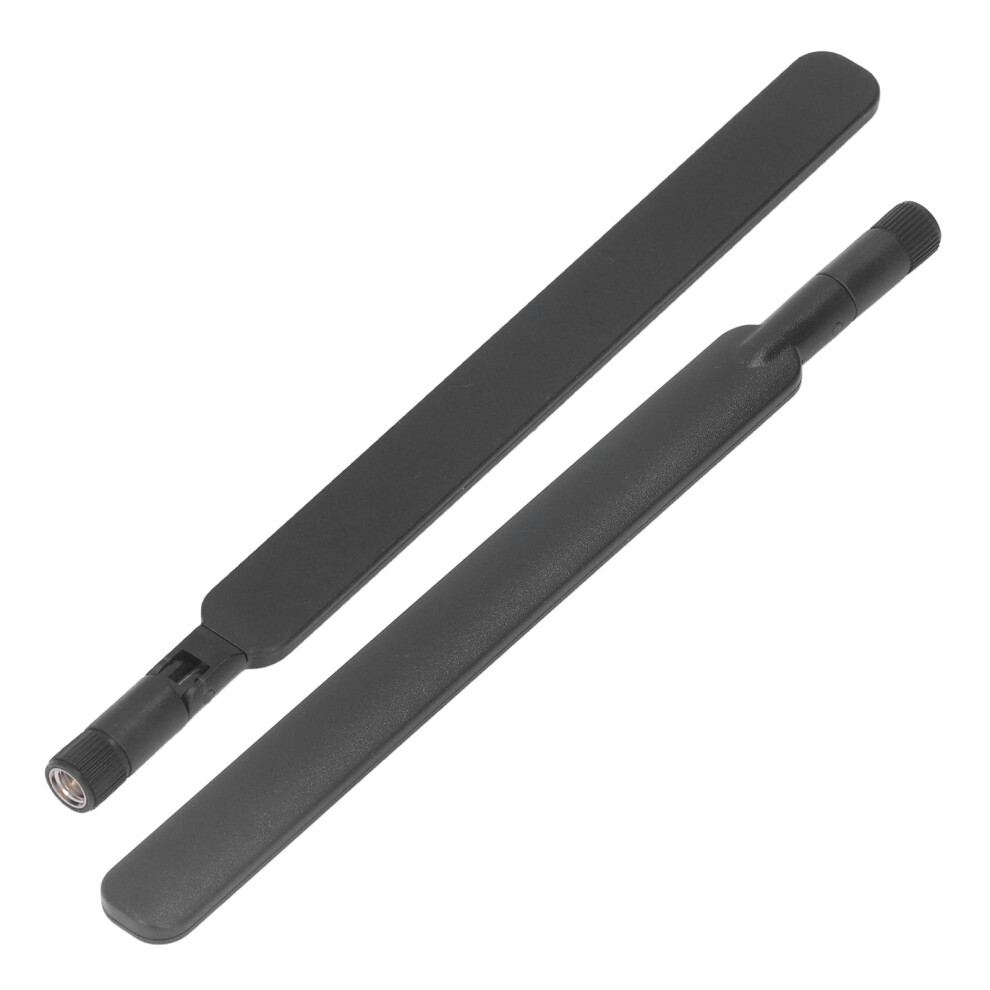 2Pcs 4G Lte Omni Antennas 5Dbi Sma Male Foldable Black 7651375674926