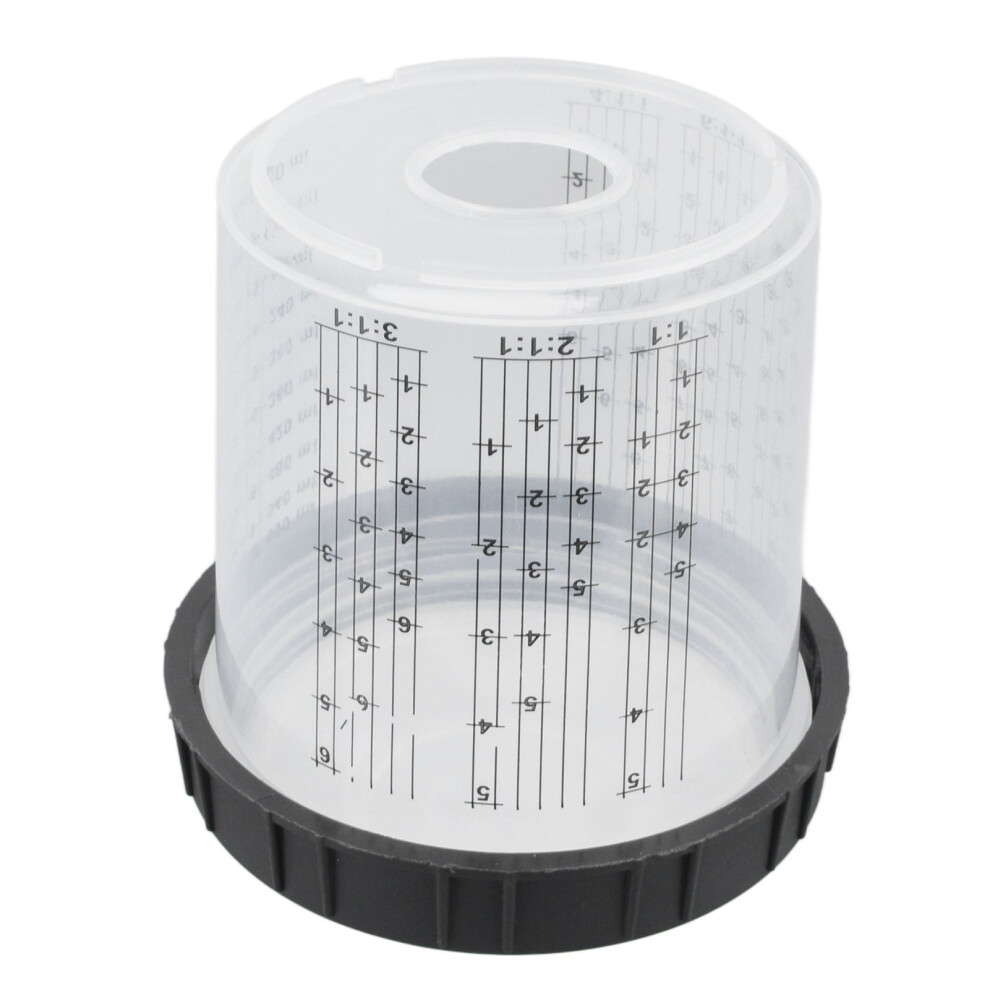 600Ml Disposable Paint Mixing Cup With Lids For Effortless Painting 7891375676852