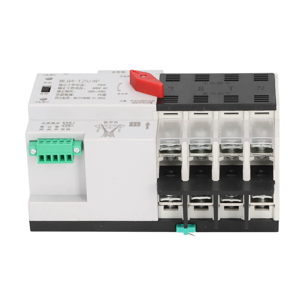 Dual Power Automatic Transfer Switch 100A 400V, Model Nlq4â125/4P 7671375682349
