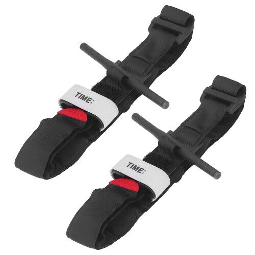 Emergency Spinning Tourniquet Belt, Quick Release, Black, 95cm 1