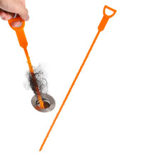 Hair Drain Clog Remover, Flexible Sink Tool, Universal Fit Drain Cleaner Sticks, Deodorizing, Bathroom Kitchen Use