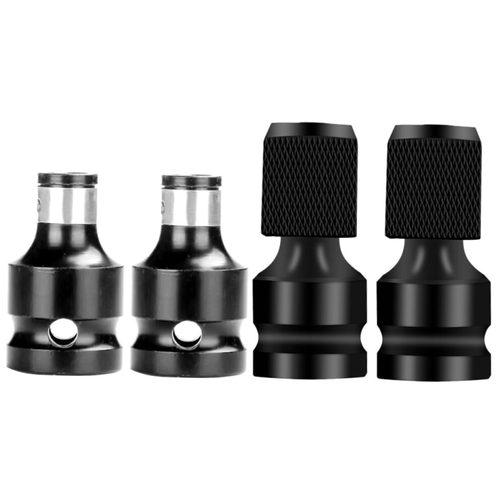 Impact Socket Adapter 1/2 To 1/4 Chrome Vanadium Ratchet Extension Set For Quick Socket Conversion 9187378428054