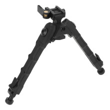 Bipé para rifle para domínio do tiro, liga de alumínio de grau aeronáutico garante durabilidade incomparável, base de montagem de liberação