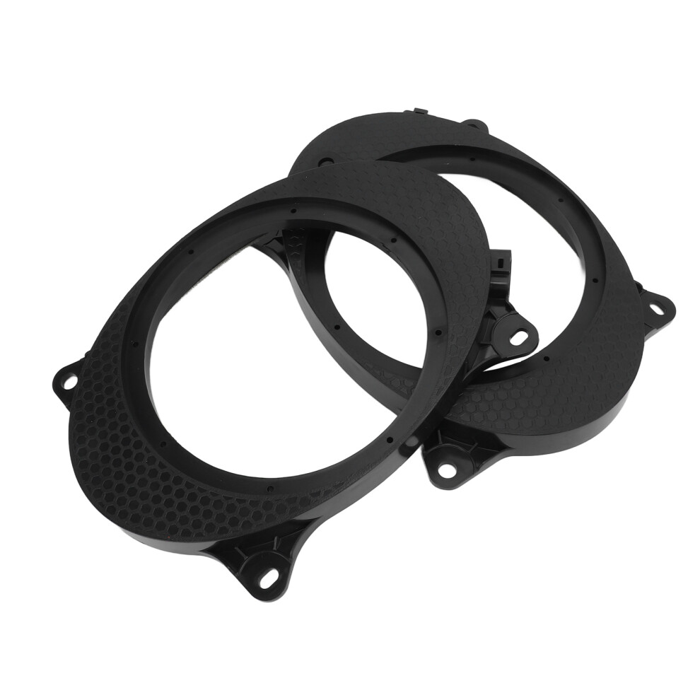 Durable 6.5In Speaker Spacer Rings & Harness For Corolla Levin Black 4021375688057