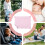 Blanket Lightweight Blanket for Sling Soft Carryable Blanket Machine Washable Wadding Stroller Pink Unisex 3