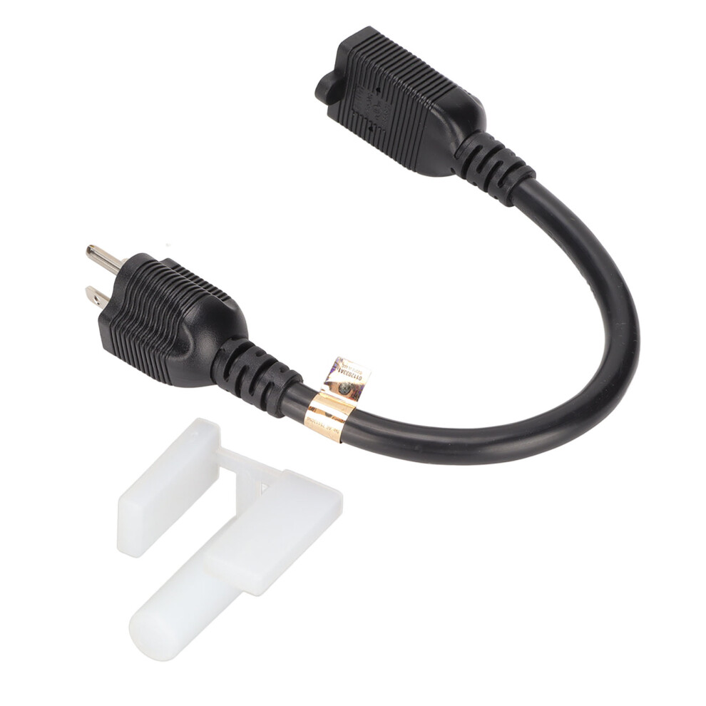 Power Extension Cord Short 1Ft Ul Certified Heavy Duty Nema 5-20P To 5-20R Smart Indicator Good Heat Dissipation Plug And Play For Office And Home 9138057327366