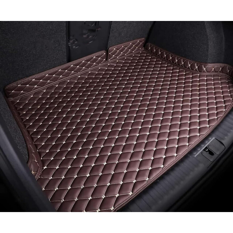Car Trunk Mat Waterproof Antislip Leather Cargo Liner For Cadillac Cts Sedan 20142072 9382693250971