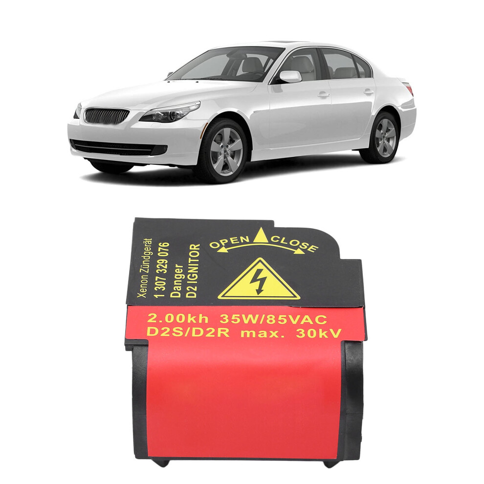 2004Â2005 5 Series E60 525I Xenon Headlight Igniter C2s15080 Red 8331375688985