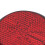 4pcs Red 2in Reflective Discs for Bikes Trucks Trailers Scooters 12