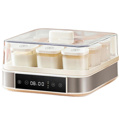 Automatic Yogurt Maker with Adjustable Temperature for Rice Wine Natto and Dough Fermentation