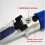 Wine Refractometer 080% Concentration Tester Blue Aluminum Durable Body Easy Calibration 2