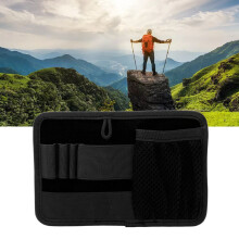 Outdoor EDC Tool Waist Pack Oxford Cloth Black Lightweight Pouch