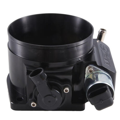 Schwarzes 92-Mm-DrosselklappengehäUse für Chevy  LSX LS LS1 LS2 LS7 1